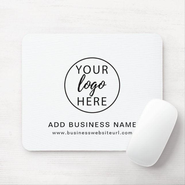 Alfombrilla de ratón personalizada para empresas (Con ratón)