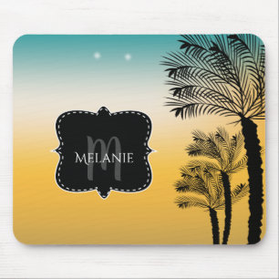 Alfombrilla de ratón personalizada puesta de sol t