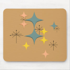 Alfombrilla De Ratón Personalizado atómico moderno de Eames Starbursts