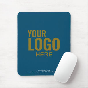 Alfombrilla De Ratón Personalizado Black Mouse Pad Business Logo Promoc