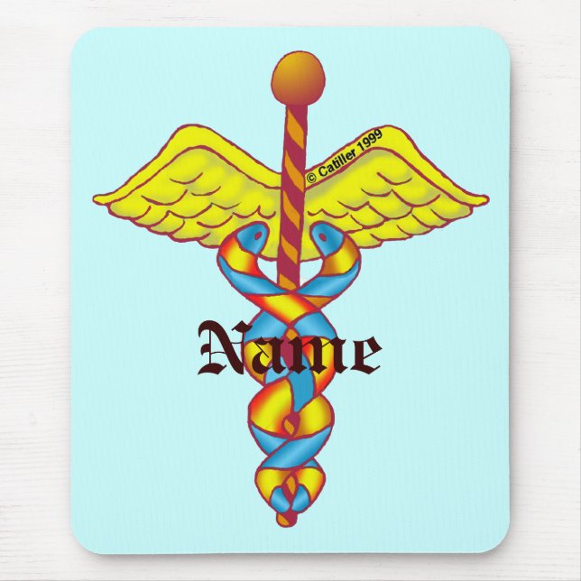 Alfombrilla De Ratón Personalizado Caduceus mousepad (Frente)