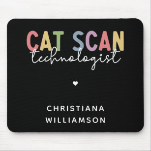 Alfombrilla De Ratón Personalizado CAT Scan Technologist CT Tech Gifts