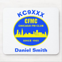 Personalizado CFMC Mouse Pad con Callsign y Nombre