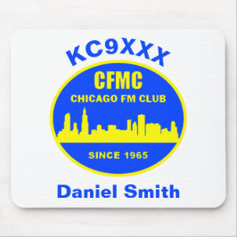 Alfombrilla De Ratón Personalizado CFMC Mouse Pad con Callsign y Nombre