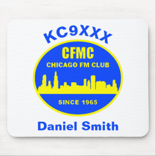 Alfombrilla De Ratón Personalizado CFMC Mouse Pad con Callsign y Nombre