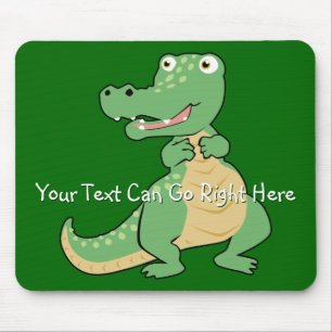 Alfombrilla De Ratón Personalizado Crocodile Mousepad