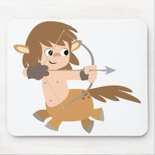 Alfombrilla De Ratón Personalizado Cute Centaur Sagittarius Mousepad