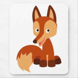 Alfombrilla De Ratón Personalizado Cute Cunning Fox Mousepad