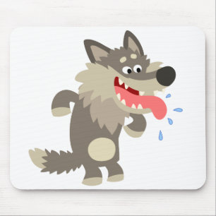 Alfombrilla De Ratón Personalizado Cute Familiar Wolf Mousepad