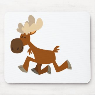 Alfombrilla De Ratón Personalizado Cute Merry Moose Mousepad