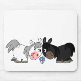Alfombrilla De Ratón Personalizado Cute Ponies Standoff Mousepad