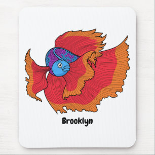 Alfombrilla De Ratón Personalizado de betas de pescado de los cimbros
