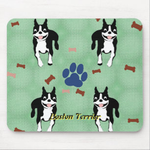 Alfombrilla De Ratón Personalizado de Boston Terrier