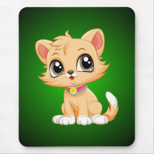 Alfombrilla De Ratón Personalizado de gatos adorable