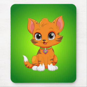 Alfombrilla De Ratón Personalizado de gatos adorable