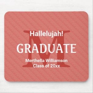 Alfombrilla De Ratón Personalizado de Graduación de HALLELUJAH Keepsake