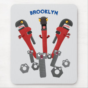 Alfombrilla De Ratón Personalizado de humor de herramientas monstruosas