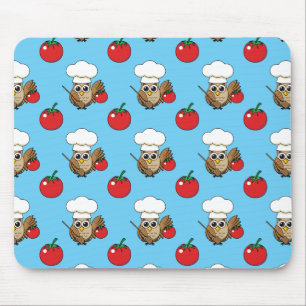 Alfombrilla De Ratón Personalizado de Lechuza Cocina