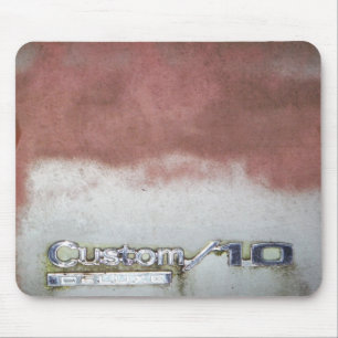 Alfombrilla De Ratón personalizado de lujo rosa y blanco