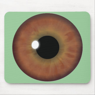 Alfombrilla De Ratón Personalizado de ojos marrones Guay Mouse Pad