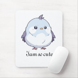 Alfombrilla De Ratón Personalizado de pájaro Cute Kawaii Chubby - Paste