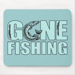 Alfombrilla De Ratón Personalizado de PESCA desaparecido mousepad