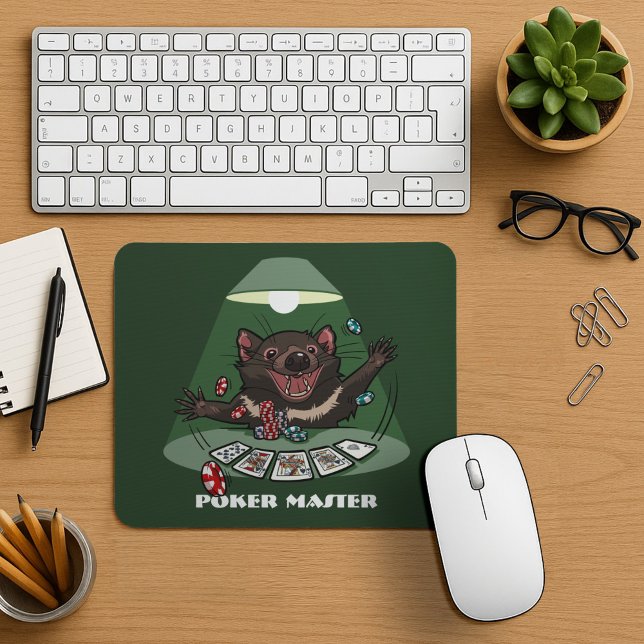 Alfombrilla De Ratón Personalizado de póquer Cute Tasmania Devil Royal  (Subido por el creador)