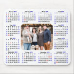 Alfombrilla De Ratón personalizado del calendario 2023 Foto Minimalista<br><div class="desc">2023 Calendario Personalizado 4 Foto Modern Mouse Pad Minimalista.</div>