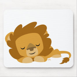Alfombrilla De Ratón Personalizado durmiente Leon mousepad