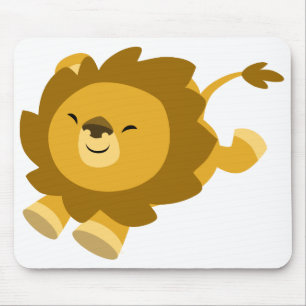 Alfombrilla De Ratón Personalizado Ecstático Cute Lion Mousepad