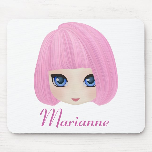 Alfombrilla De Ratón Personalizado femenino Mousepad de Marianne del (Frente)