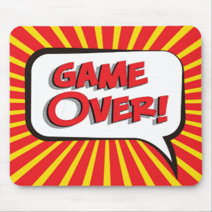 Alfombrilla De Ratón Personalizado GAME OVER