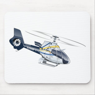 Alfombrilla De Ratón Personalizado Helicopter