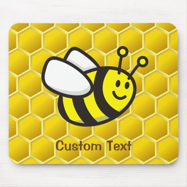 Alfombrilla De Ratón Personalizado Honeybee (Frente)