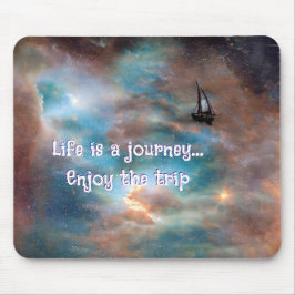Alfombrilla De Ratón Personalizado "La vida es un viaje" Mousepad