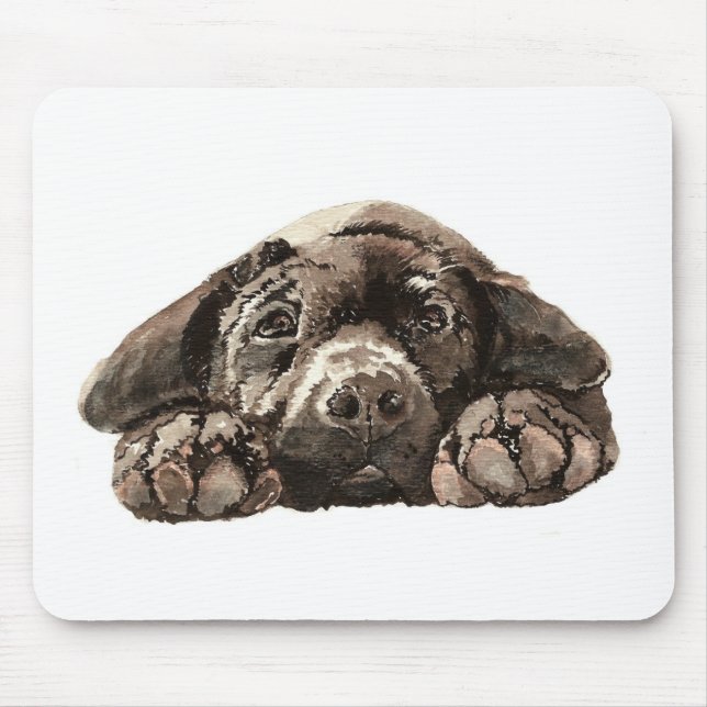 Alfombrilla De Ratón Personalizado Labrador Recuperador - Colección de  (Frente)