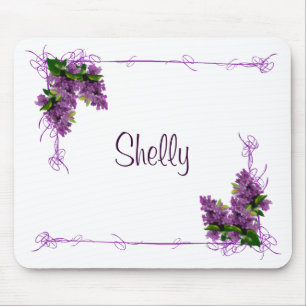 Alfombrilla De Ratón Personalizado Lilacs Mousepad