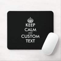 Personalizado mantener la calma y llevar el regalo