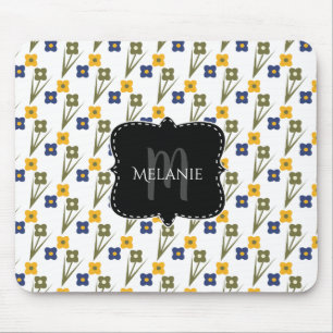 Alfombrilla De Ratón Personalizado Mouse Pad Pixie Garden Florals