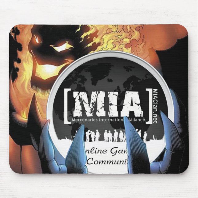 Alfombrilla De Ratón personalizado MousePad de MIAClan.net (Frente)
