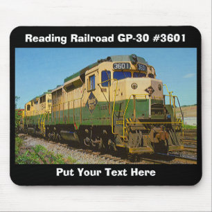 Alfombrilla De Ratón Personalizado Mousepad del ferrocarril GP-30 #3601