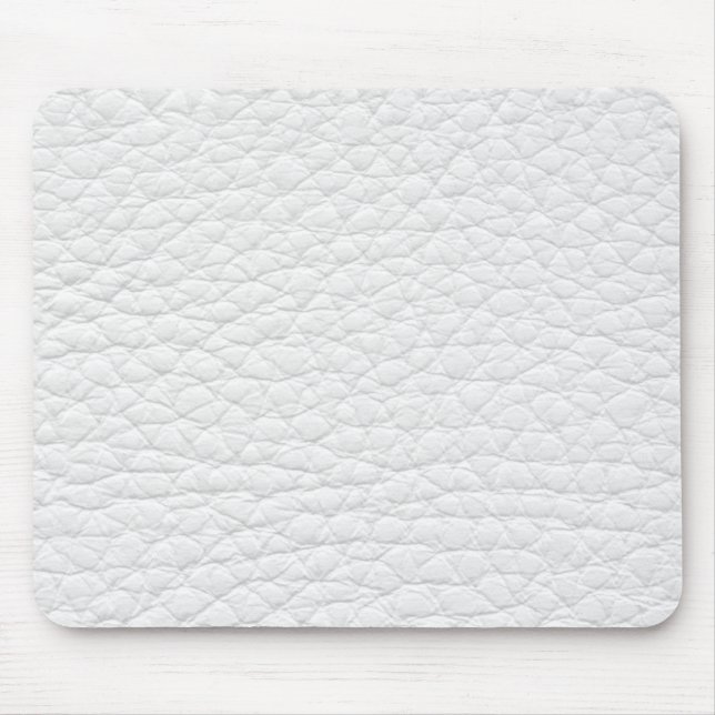 Alfombrilla De Ratón Personalizado negro y blanco retro del cuero del (Frente)