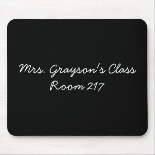 Alfombrilla De Ratón Personalizado Nombre del profesor regalo personali
