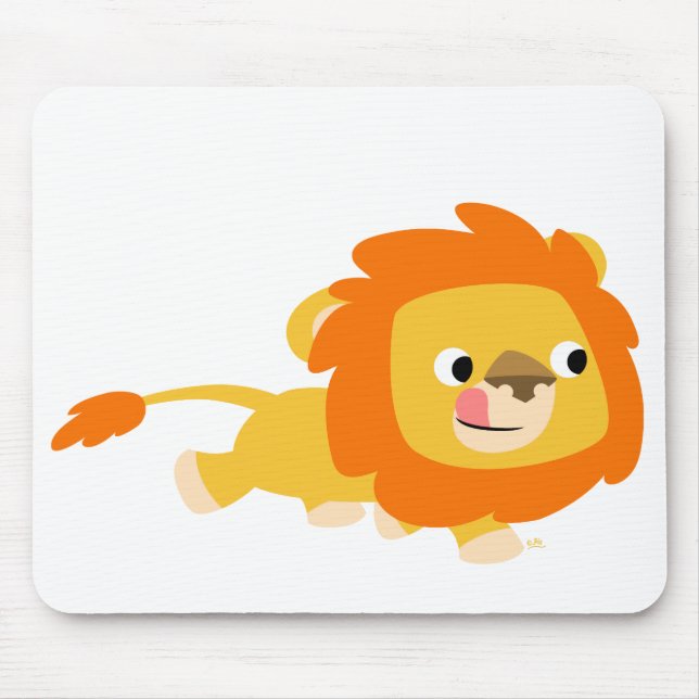 Alfombrilla De Ratón Personalizado oportunista Leon mousepad (Frente)