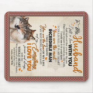 Alfombrilla De Ratón Personalizado Para Mi Esposo De La Poster De La Es