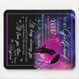 Alfombrilla De Ratón Personalizado Para Mi Novia De Boyfrik