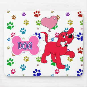 Alfombrilla De Ratón Personalizado Red Dog Personalizar Gel Mouse Pad