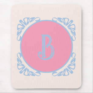 Alfombrilla De Ratón Personalizado rosa y azul