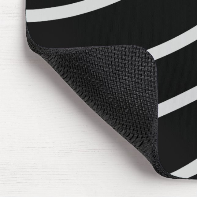 Alfombrilla De Ratón Personalizado simple código QR agregar su nombre l (Esquina)