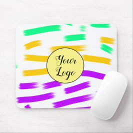 Alfombrilla De Ratón personalizado simple color de agua azul amarillo a